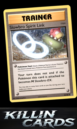 Slowbro Spirit Link 86/108 Pokemon Uncommon XY - Evolutions Card LP - Image 1
