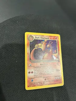 Pokemon Dark Charizard Holo Rare TCG Unlimited Card 4/82 LP Condition - Image 2