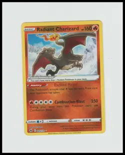 Crown Zenith #020/159 Radiant Charizard NM Pokemon Card - Image 1