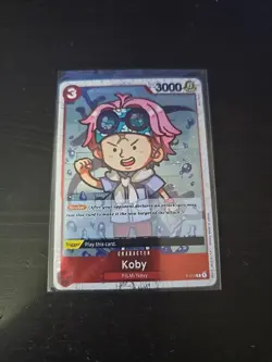 Koby P-014 English Jolly Roger Promo PRB01 One Piece Card Game - Image 1