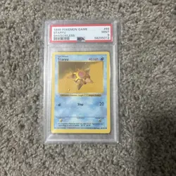 PSA 9 MINT Staryu Shadowless #65 1999 Base Set Pokemon Card - Image 1