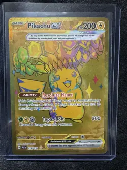 Pikachu EX Prismatic Evolutions Holo Hyper Rare Card 179/131 SV Mint English - Image 1