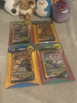 Pokemon (3-Card) Sun And Moon Unbroken Bonds Dollar General Pack Factory Sealed - Image 2