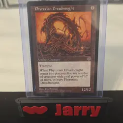 Phyrexian Dreadnought Mirage Rare Artifact Creature Regular English Magic Card - Image 1