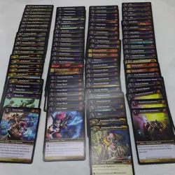 Lot Of (94) Wow TCG Icecrown Hunter Mage Shaman Rare Uncommon Common Cards - Image 2