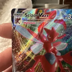 Scizor VMAX - 119/189 Pokemon Holo Foil Rare Card DARKNESS ABLAZE - Image 3