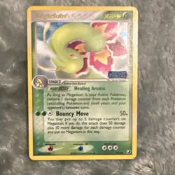 Pokemon Meganium Unseen Forces Rare Stage 2 110HP 9/115 Grass Bouncy Move Card - Image 1