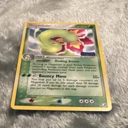 Pokemon Meganium Unseen Forces Rare Stage 2 110HP 9/115 Grass Bouncy Move Card - Image 2