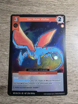 Van Meter Visitor Reverse Holofoil Metazoo 2025 Base Set MZ1 014/214 Rare Card - Image 1