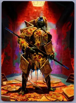 Commander's Plate Art Card Art Series: Teenage Mutant Ninja Turtles 50/54 - MTG - Image 1