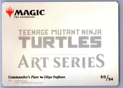 Commander's Plate Art Card Art Series: Teenage Mutant Ninja Turtles 50/54 - MTG - Image 2