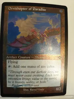 Ornithopter of Paradise (Retro Frame) (Foil Etched) Modern Horizons 2 Foil - Image 1