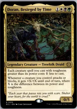 Doran, Besieged by Time R Lorwyn Eclipsed 215 NM Magic - Image 1