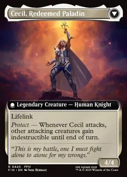 MTG Final Fantasy Commander Deck - Cecil, Dark Knight - Image 2