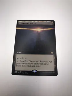 Command Beacon Commander Legends Showcase MTG Magic The Gathering MINT - Image 1