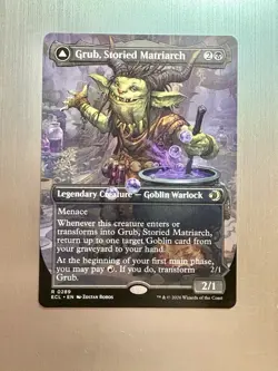 Grub, Storied Matriarch - 289 - MTG: Lorwyn Eclipsed -Borderless - Rare -Regular - Image 1