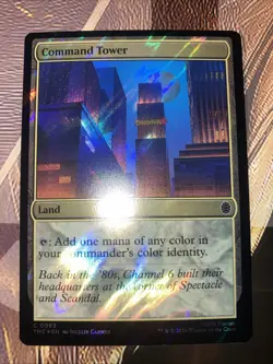 Command Tower (Surge Foil) Commander: Teenage Mutant Ninja Turtles Foil - Image 1