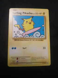 Pokemon TCG 2016 XY Evolutions Surfing Pikachu 111/108 Minty 🔥 Pack Fresh 🔥 - Image 1