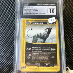 Pokemon 2003 Skyridge Houndoom CGC 10 - Image 2