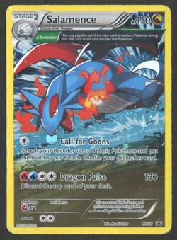 Pokemon TCG: Salamence XY59 XY Cosmo Black Star Promo Full Art - Image 1