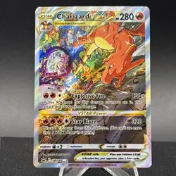 2022 Pokemon SWSH Black Star Promo Charizard UPC Charizard VStar #SWSH262 - Image 1