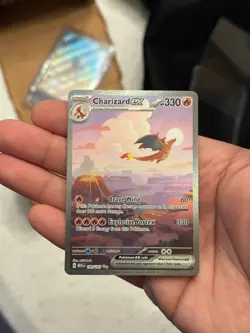✅ CHARIZARD EX 2023 POKEMON S & V 151 SPECIAL ILLUSTRATION RARE 199/165 SIR - Image 1