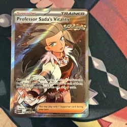 Paradox Rift Professor Sada's Vitality Trainer Pokemon TCG Full Art - Image 1