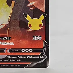 Pokemon TCG Lance's Charizard V SWSH133 Celebrations Black Star Promo NM - Image 5