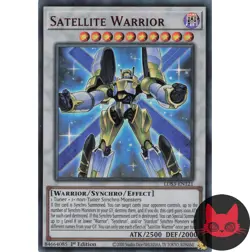 Yugioh Satellite Warrior LDS3-EN121 Red Ultra Rare 1st Edition NM - Image 1