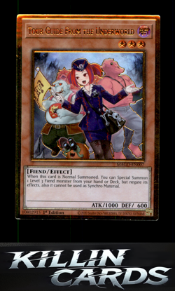 1st Edition Tour Guide From the Underworld MAGO-EN007 Premium Gold Rare Maximum - Image 1