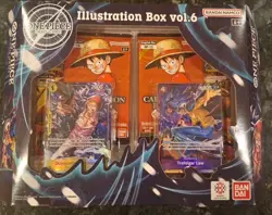 LOT OF 3 One Piece BANDAI NAMCO CARD GAME TCG Illustration Box Vol. 5 & Vol. 6 - Image 2