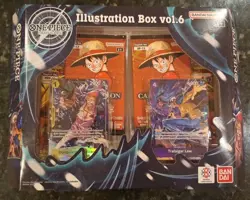LOT OF 3 One Piece BANDAI NAMCO CARD GAME TCG Illustration Box Vol. 5 & Vol. 6 - Image 4
