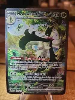 Meowscarada ex 256/193 Special Illustration Rare Paldea Evolved Pokemon Card - Image 1