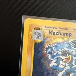 Pokemon TCG Machamp Holo 1st Edition Unlimited Rare Card Base Set 8/102 - Image 4