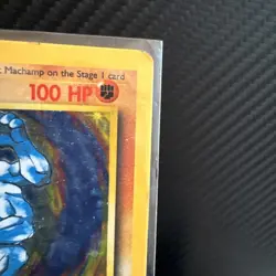 Pokemon TCG Machamp Holo 1st Edition Unlimited Rare Card Base Set 8/102 - Image 5