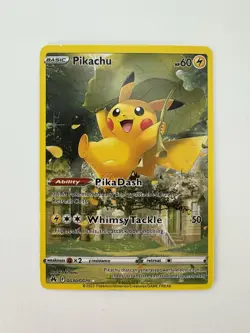 Pikachu GG30/GG70 Pokemon Card 2023 Crown Zenith Galarian Gallery Holo Rare NM/M - Image 1