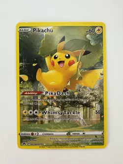 Pikachu GG30/GG70 Pokemon Card 2023 Crown Zenith Galarian Gallery Holo Rare NM/M - Image 2