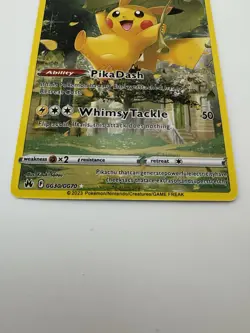 Pikachu GG30/GG70 Pokemon Card 2023 Crown Zenith Galarian Gallery Holo Rare NM/M - Image 5
