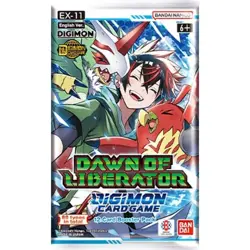 Digimon Card Game: Dawn of Liberator (EX-11) Booster Pack - Image 1