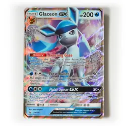 Pokemon - Glaceon GX - 39/156 - SM Ultra Prism - Half Art Card - Image 1