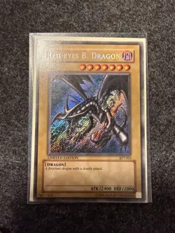 BPT-005 Red-Eyes B. Dragon Secret Rare Limited Edition Yugioh Card - Image 1