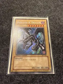 BPT-005 Red-Eyes B. Dragon Secret Rare Limited Edition Yugioh Card - Image 2