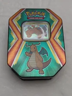 Dragonite 119/181 Holo Rare Team Up Pokemon Card Code Card 2019 Dragon Tin - Image 1