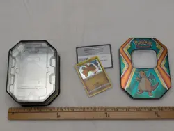 Dragonite 119/181 Holo Rare Team Up Pokemon Card Code Card 2019 Dragon Tin - Image 2