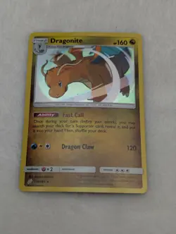 Dragonite 119/181 Holo Rare Team Up Pokemon Card Code Card 2019 Dragon Tin - Image 4
