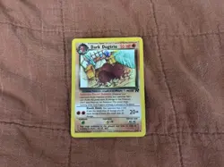 Dark Dugtrio 23/82 - Team Rocket Non Holo Pokemon Card TCG Unlimited Rare LP/MP - Image 1