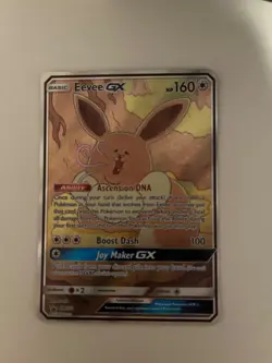 Eevee GX SM233 Sm Holo near mint condition English pokemon card - Image 1