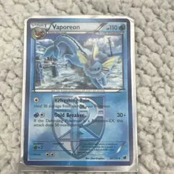 Pokemon Vaporeon Reverse Holo Uncommon Stage 1 Plasma Freeze 20/116 Card - Image 1