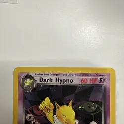 Pokemon Dark Hypno TCG Holo Rare Card 9/82 Unlimited Team Rocket MINT - Image 4
