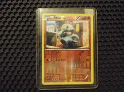 Machop 47/101 Black & White Plasma Blast Reverse Holo Pokemon Card 2013 LP - Image 1